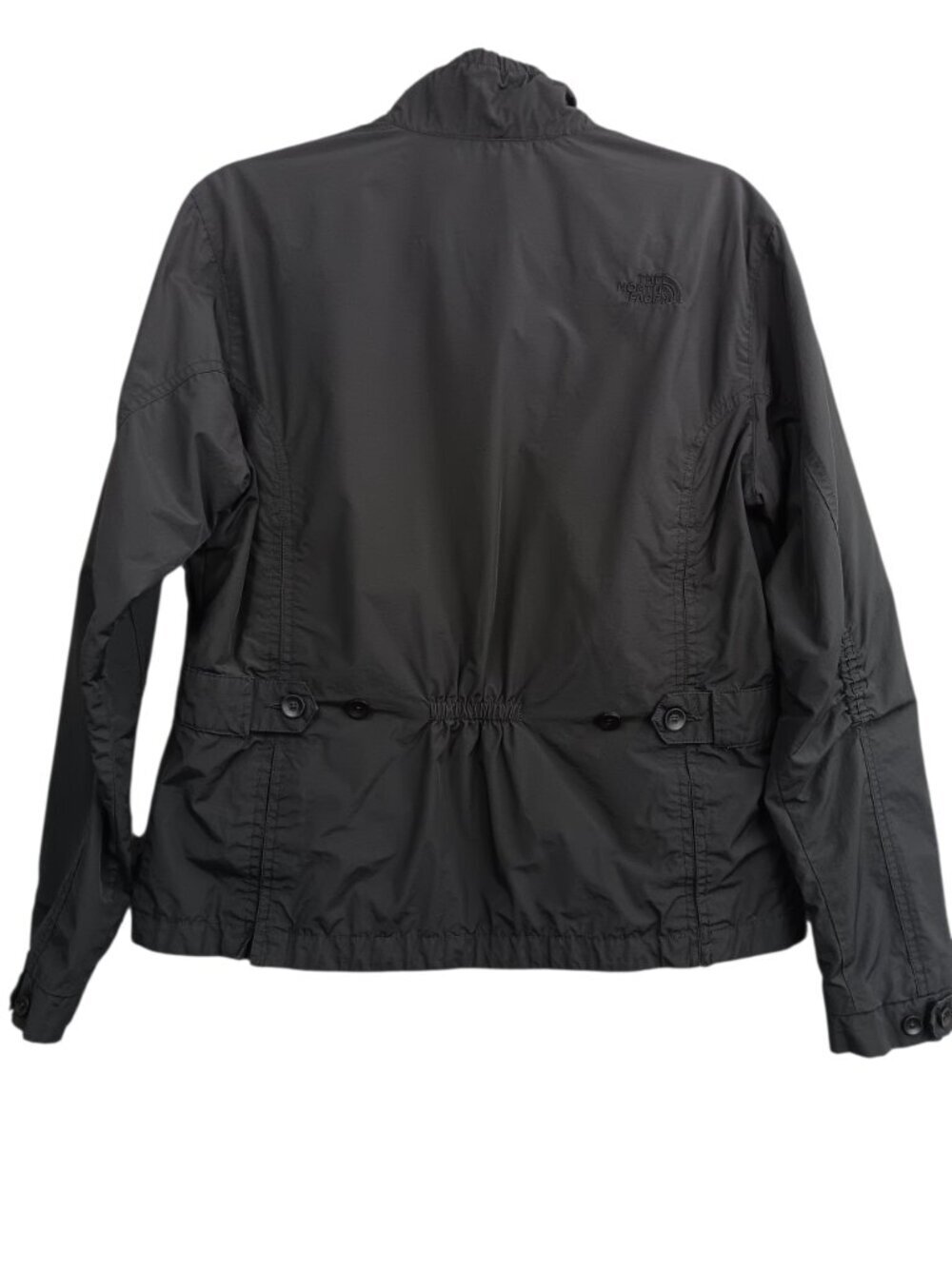 THE NORTH FACE Women's Jacket Black Size L Full Zip Hiking Outdoor Windbreaker - Picture 2 of 11
